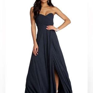 NWT Windsor Audrey Pleated Sweetheart Dress Size 11